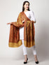 Women's Aari Embroidery Jammawar Wool Shawl